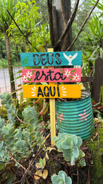 KIT 5 PLACAS DE VASO DECORADAS