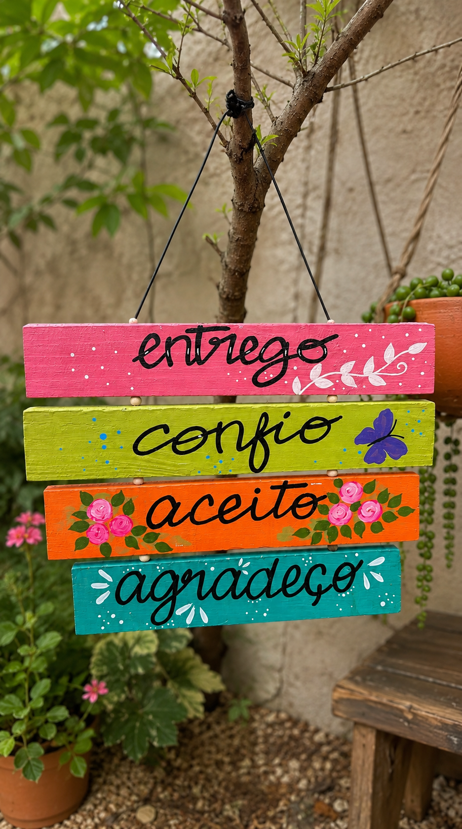 Placa Entrego Confio