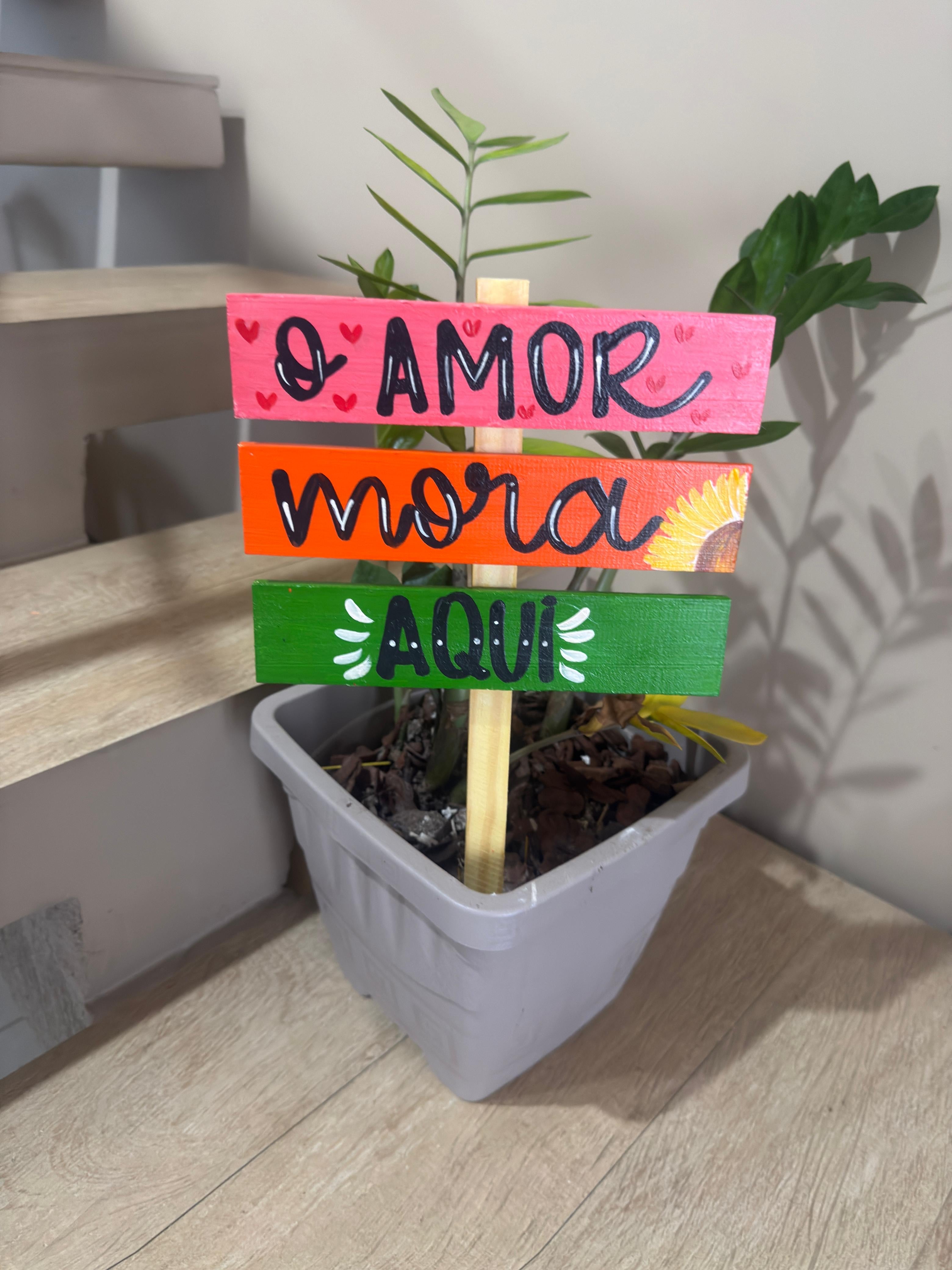 KIT 5 PLACAS DE VASO DECORADAS