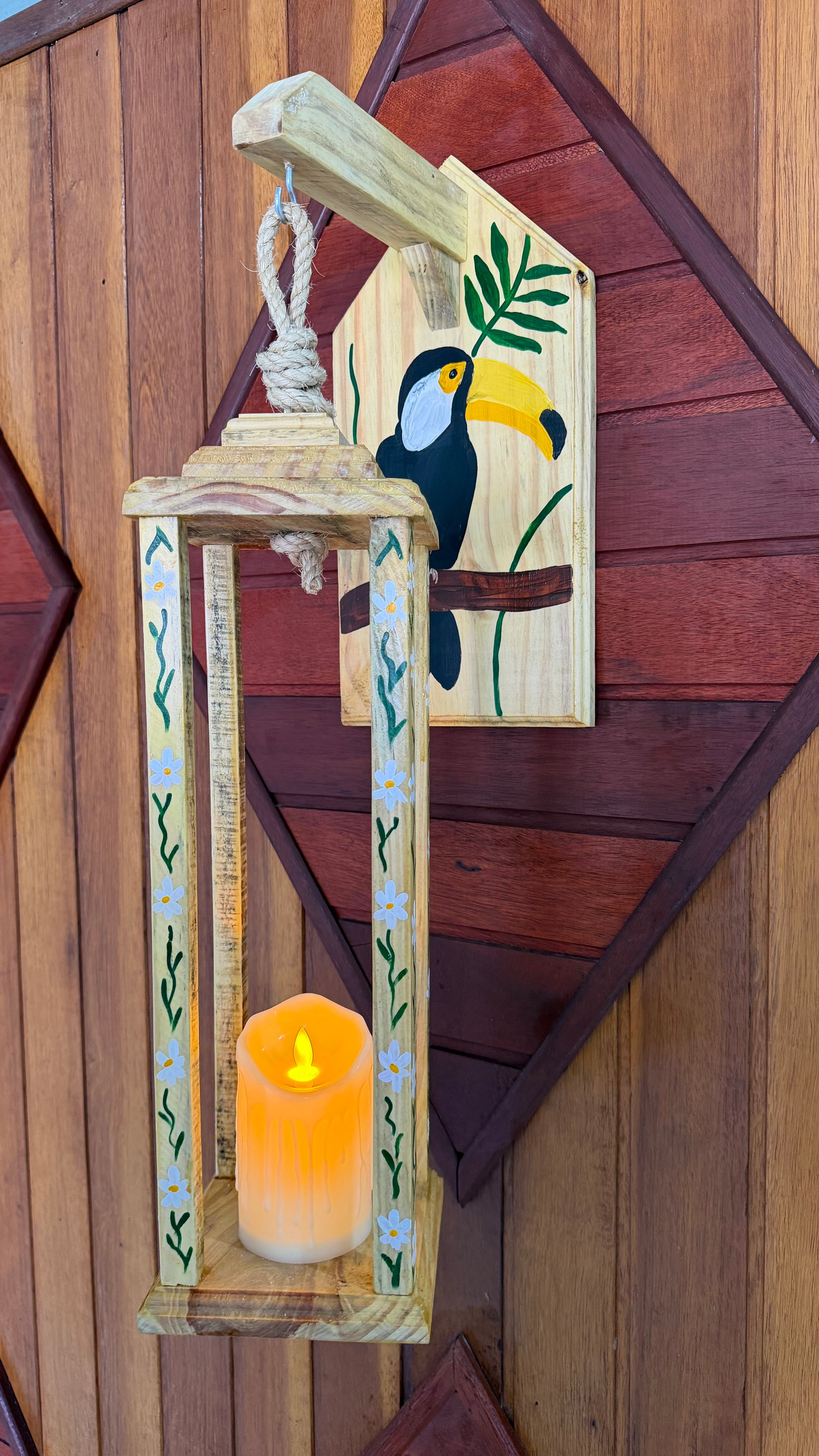 Lanterna Marroquina decorada Tucano