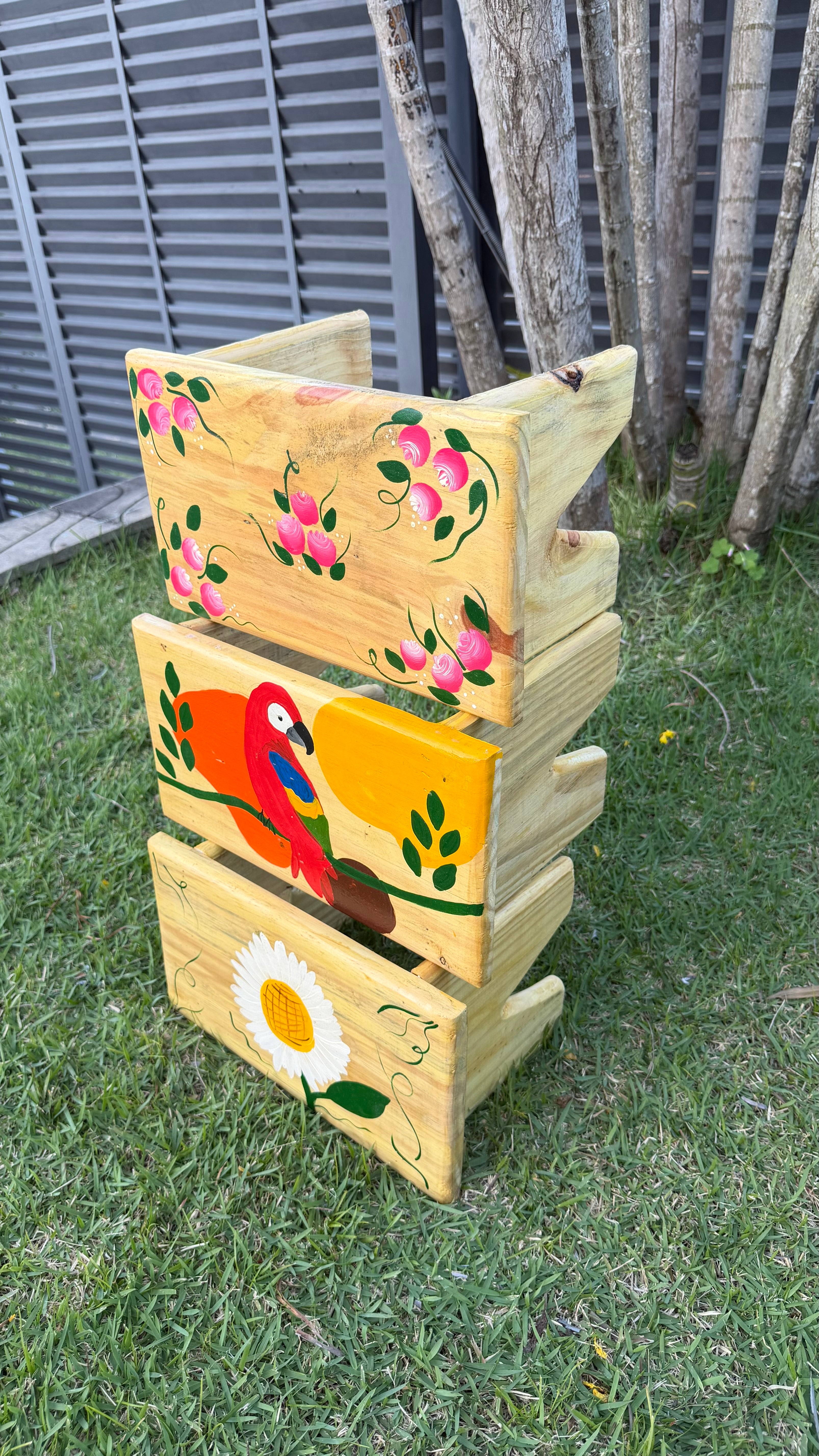 Kit Banco Decorado 3 peças