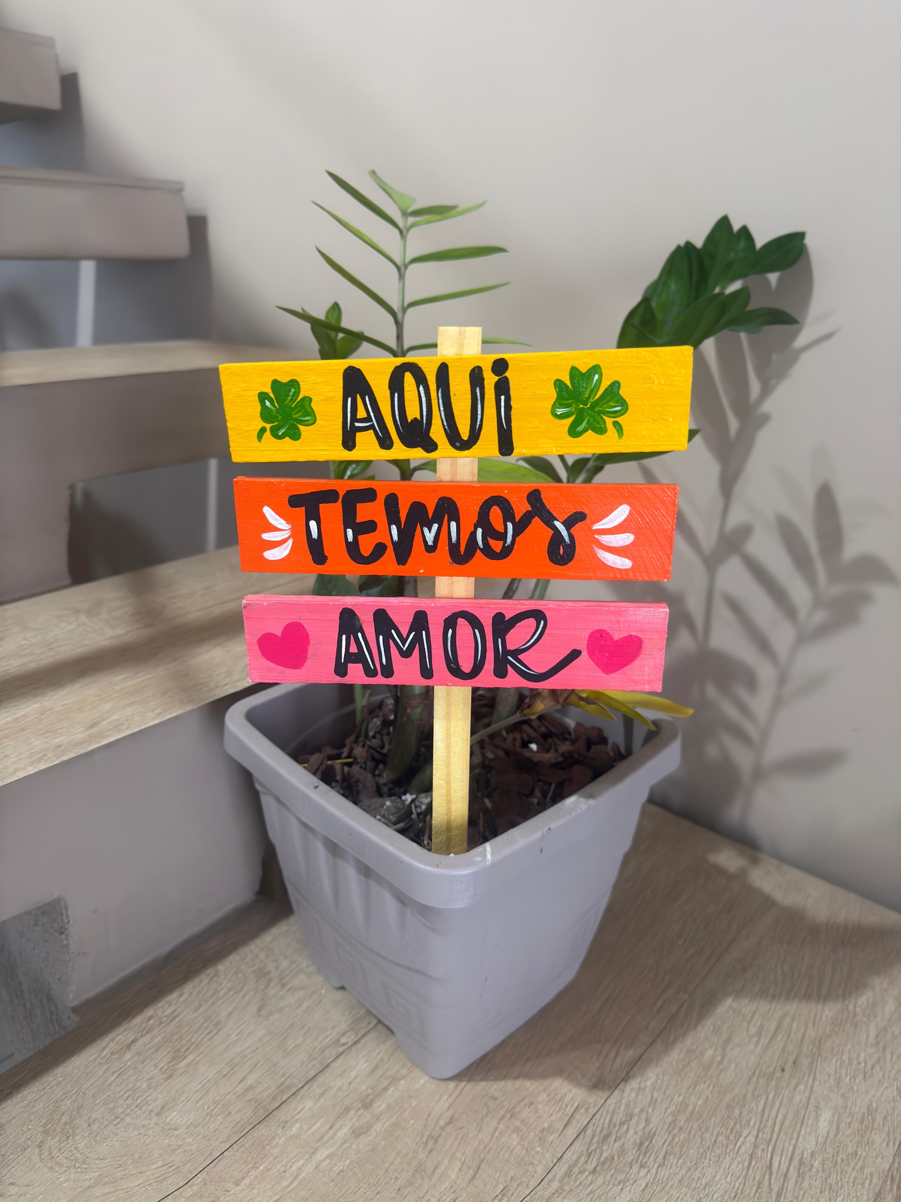 KIT 5 PLACAS DE VASO DECORADAS