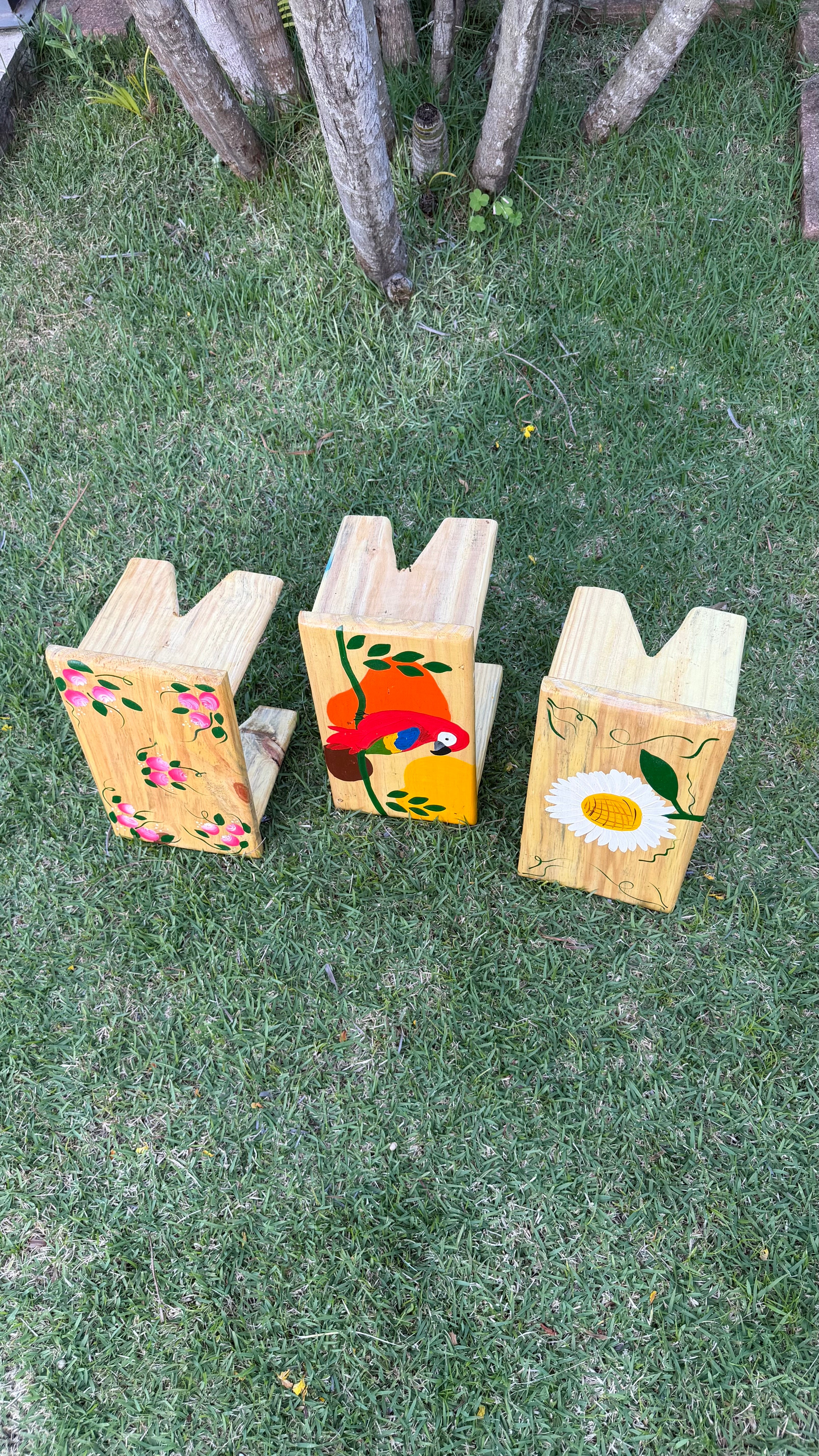 Kit Banco Decorado 3 peças