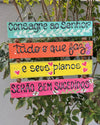 Placas - Consagre ao Senhor